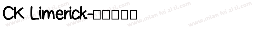 CK Limerick字体转换
